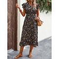 Shipped:  new summer collection - independent station cross-border e-commerce, comfortable & casual slim-fit dress, european & american style, perfect for vacation