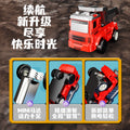 children's diy multifunctional electric vehicle educational toy for boys ages 3-6, construction vehicle model puzzle track car