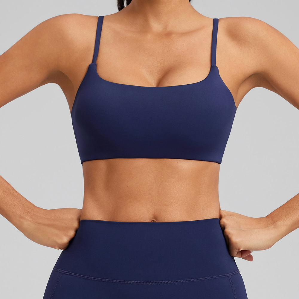 spring/summer new yoga outfit set - outdoor running pocket fitness set - butt-lifting compression sportswear set for women