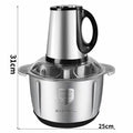 stainless steel meat grinder small for home mixer dumpling meat filling large capacity automatic food processor wholesale