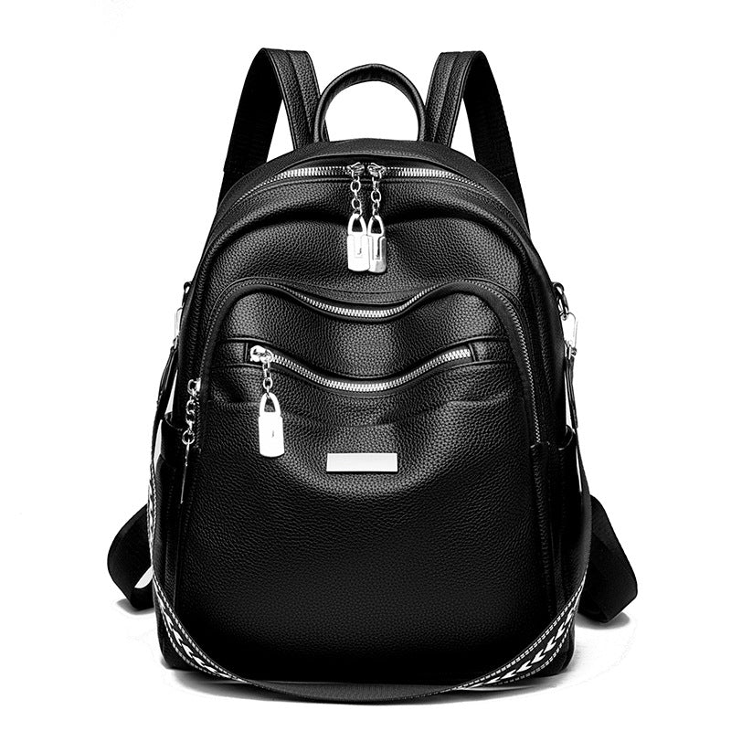 New three-purpose bag large-capacity  women's backpack large-capacity messenger bag retro backpack women's fashion