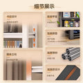 Household storage rack, multi-layer office floor-standing washing machine, storage above the balcony, empty luggage storage