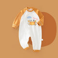 Baby rompers - spring/autumn collection - unisex long sleeve outfit - perfect for first steps & early autumn - trendy & adorable sleepwear