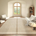 Carpet living room cream style waterproof maintenance-free  new style retro sofa coffee table no-wash and wipeable medieval floor mat