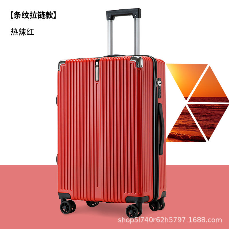 New trolley case universal wheel men and women 24 inch aluminum frame password luggage boarding travel bags students directly from the manufacturer