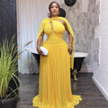 European and american cross-border women's fashion:  summer new arrival - elegant ruched ribbon dress, slim-fit evening gown, long dress