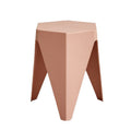 For home plastic stool stackable scandinavianpopular round stool thick rubber stool casual modern dining table chair high stool