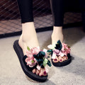 3cm flip-flops with big buds pink