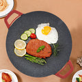 Korean style multifunctional electric grill pan, maifan stone bbq grill, round electric grill pan, steak frying pan, home use smokeless electric frying pan