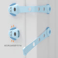 Wholesale children's drawer safety locks, baby proofing door lock buckles, adjustable child drawer double lock door latches