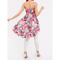 code new arrival  original women's floralsprintingbowsasymmetrical camisole