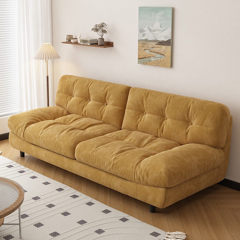 Sofa living room bedroom rental apartment italianaccessible luxury cloud sofa fabric fabric small apartment sofa bed