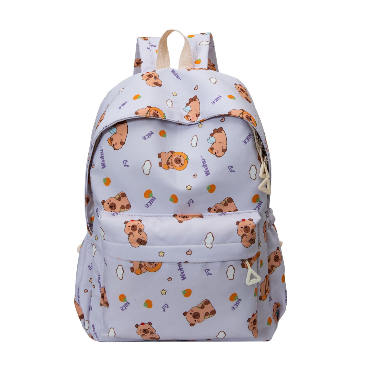 New printed cartoon children's backpack casual versatile primary and secondary school student schoolbag large-capacity junior high school student backpack
