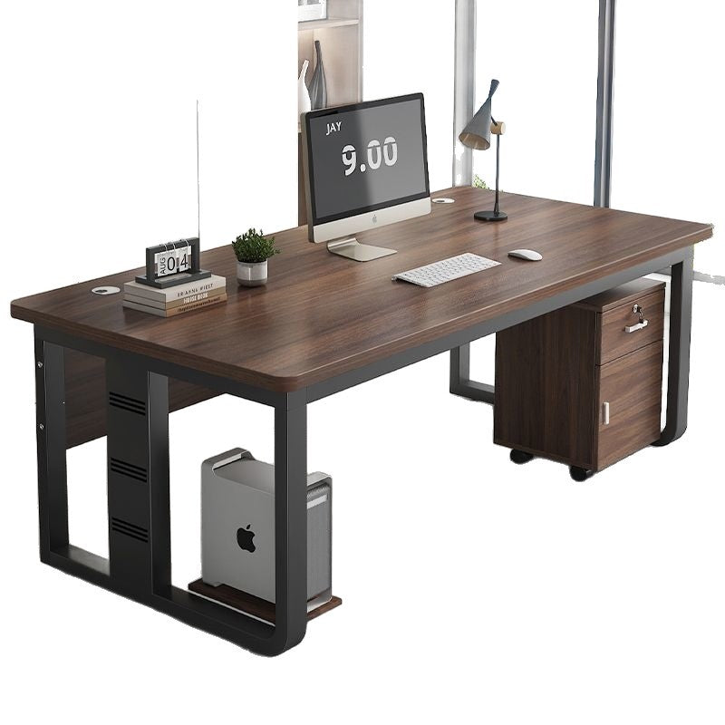 Office desk computer desk simple boss desk minimalist modern office manager finance single desk home gaming desk