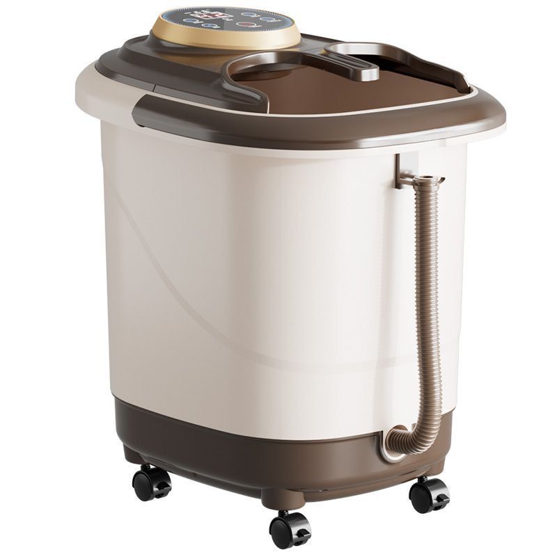 Foot-operated electric foot bath bucket, heightened and deepened bucket, calf soaking foot basin, family foot bath, electric heated foot bath, high and deep bucket