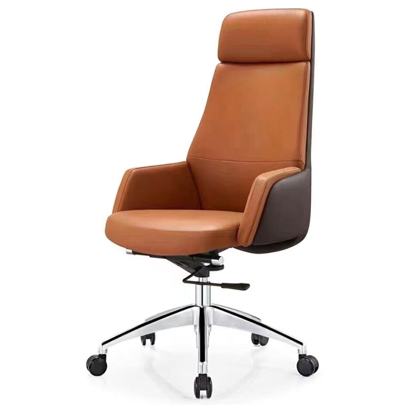 Boss Chair Office Chair Modern Leather Chair Simple Computer Chair Manager Study Household Swivel Chair Light Luxury Live Chair