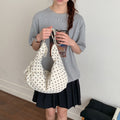 K-style 2026new arrivalcasualeasiest for match dumpling bag women's bag work clothing shoulder bag polka dotfashionsweet crossbody bag