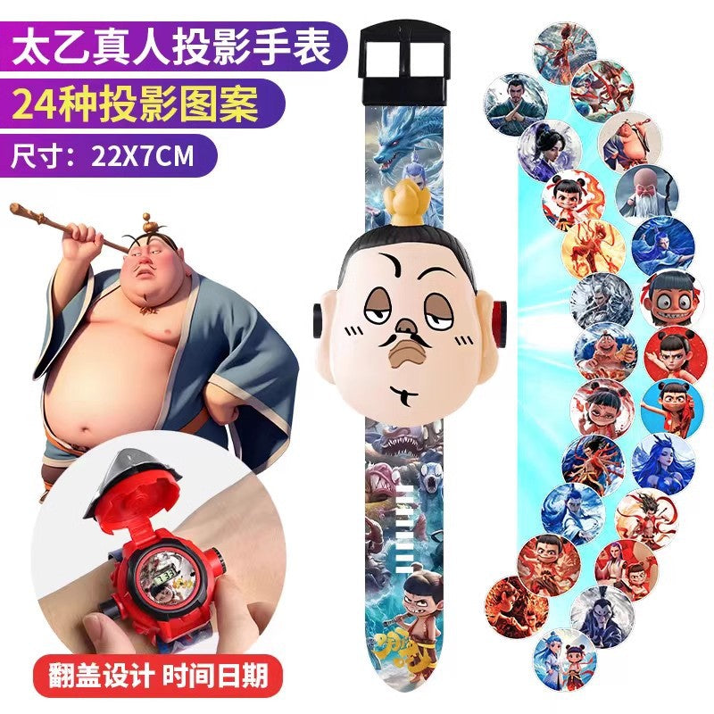 Kuromi projector watch - cartoon electronic light-up toy, creative gift, children's educational electronic watch gift