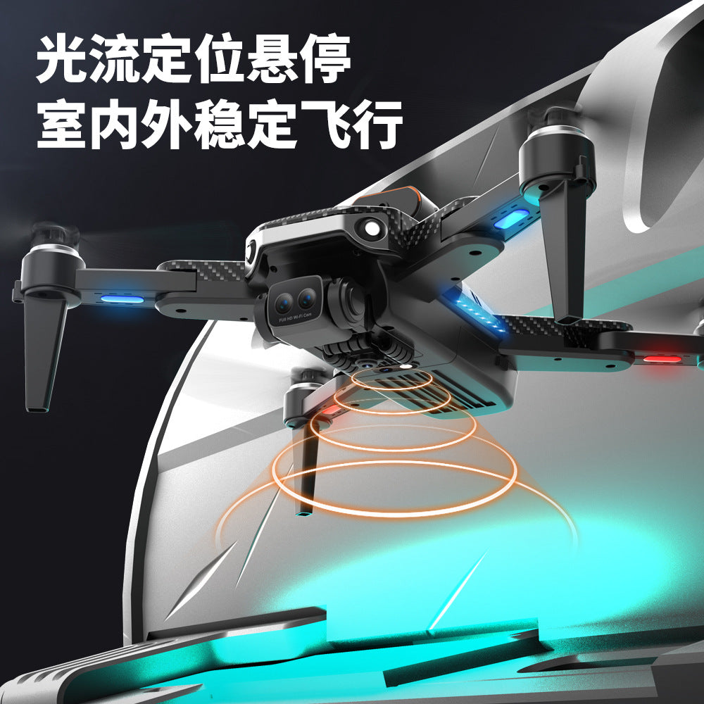 p9 brushless drone with gps return-to-home, long-endurance hd aerial photography, obstacle avoidance, and remote control