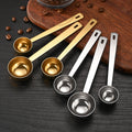 304 stainless steel measuring spoon coffee measuring spoon 5ml15ml30ml fruit powder spoon coffee milk powder baking tool