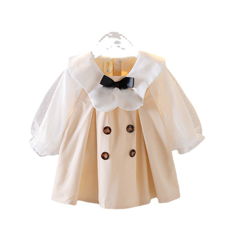 Baby girl dress - spring/autumn chic - kids' first birthday dress - little girl princess dress - spring collection