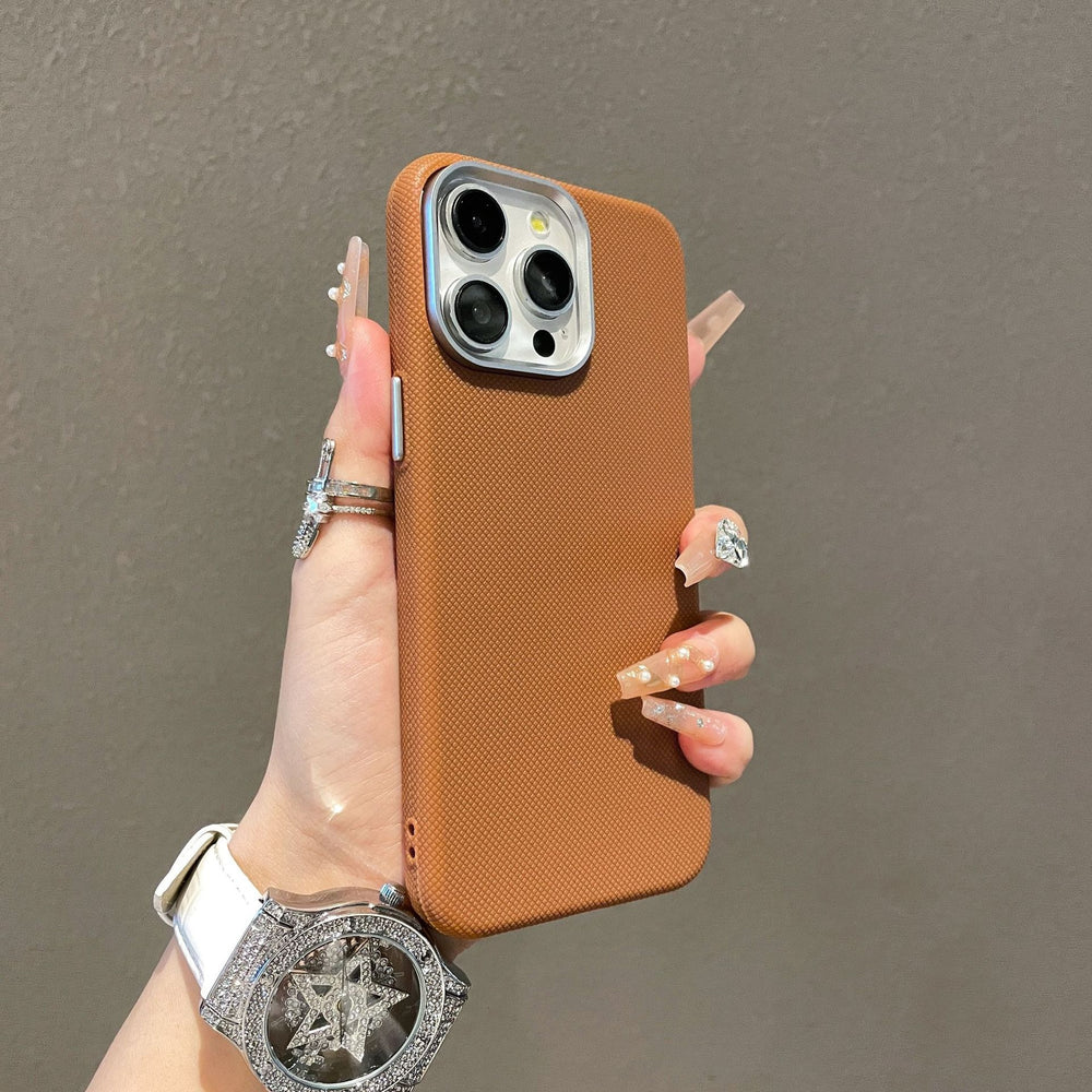 Crosshatch texture phone case for apple 17 pro max (large camera hole), compatible with iphone 16/13/14 - cross-border protective cover