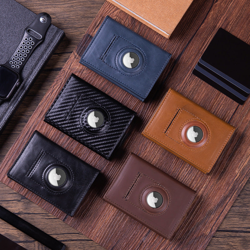 Cross-border  Metal Card Box Wallet Men's RFID Multi-Card Position Anti-Degaussing Card Bag Aluminum Alloy Card Bag