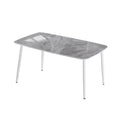 Rock slab dining table combination modern casual italian for home dining table small apartment rectangular simple dining table