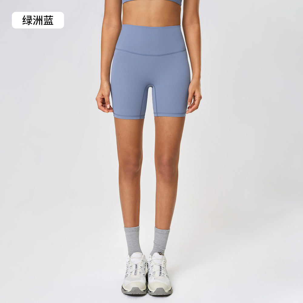 New women's yoga shorts - barely there feel, no camel toe, tight-fitting workout capris - summer fitness yoga wear dk067