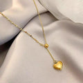 Titanium steel small waist necklace women's fashion accessories clavicle chain niche stylesweater chain couple necklace jewelry wholesale dropshipping