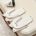 Bear foldable slippers couple travel convenient non-slip outdoor flip-flops beach shoes business trip flip-flops