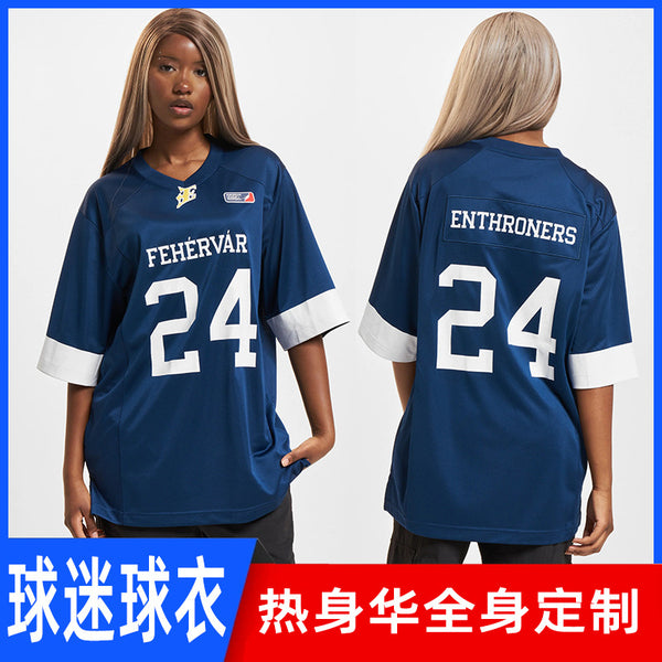 Customized   fan version jersey fans jersey loose sports T-shirt Thai version fan jersey