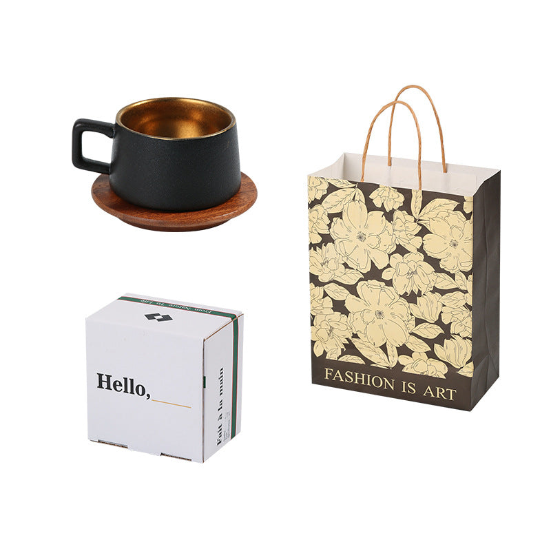 Ins scandinavian high-looking stylish ceramic mug office afternoon tea hand gift mug coffee cup suit