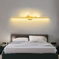 New arrivalcasual living room sofa background wall long wall lamp normcore bedroom bedside wall lamp wiring model