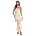 C7671 cross-border   fashion women's summer elegant sexy slim-fit backless dress