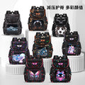 New elementary school backpacks: cute cartoon design for grades 1-6 - large capacity, lightweight, and spine-protecting