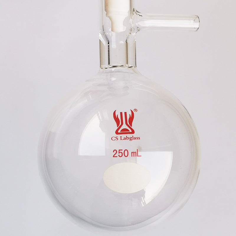 Solvent Storage Ball Bottle with Branch Pipe 10-2000ml Chemistry Laboratory Teaching Glass Instrument F49 Tianjin Chengsheng