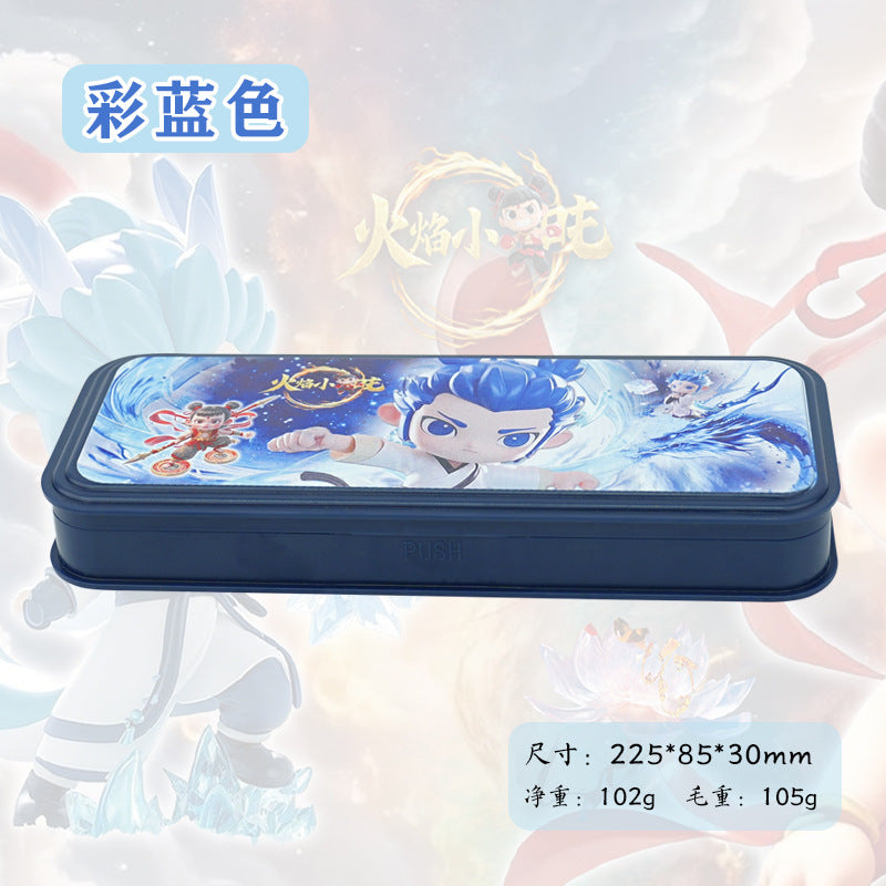 Primary school students stationery box wholesale children cartoon girl cute astronaut pencil case large capacity multi-functional pencil case