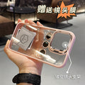 U1 lens cover holder suitable for iphone17pro apple 15 high transparency mobile phone case 16promax with lens film