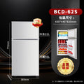 Chigo refrigerator - energy star tier 1, dual-cooling refrigerator-freezer, ideal for home, dorm, and rental properties - compact refrigerator