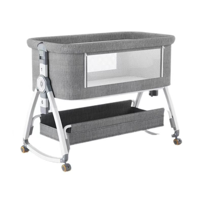 Baby crib - portable, foldable, multi-functional bassinet - newborn & toddler convertible bed