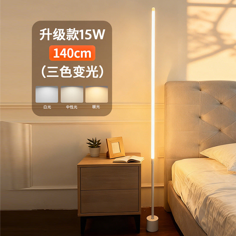Floor lamp inscasual scandinavian led living room modern accessible luxury bedroom eye protection table lamp bedside lamp corner atmosphere lamp