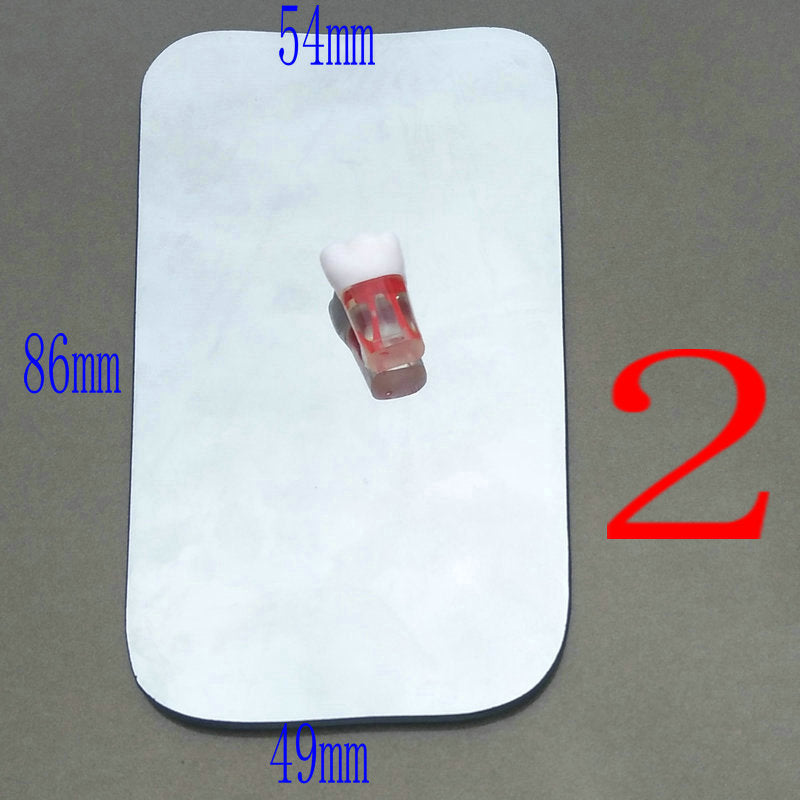 Dental glass reflector Double-sided single-sided stainless steel Orthodontic implant Maxillary buccal and lingual repair Photography Intraoral photography