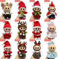 Clothes only, labubu baby clothes, 17cm, first, second and third generation neutralstuffed vinyl doll, dress-up sportswear