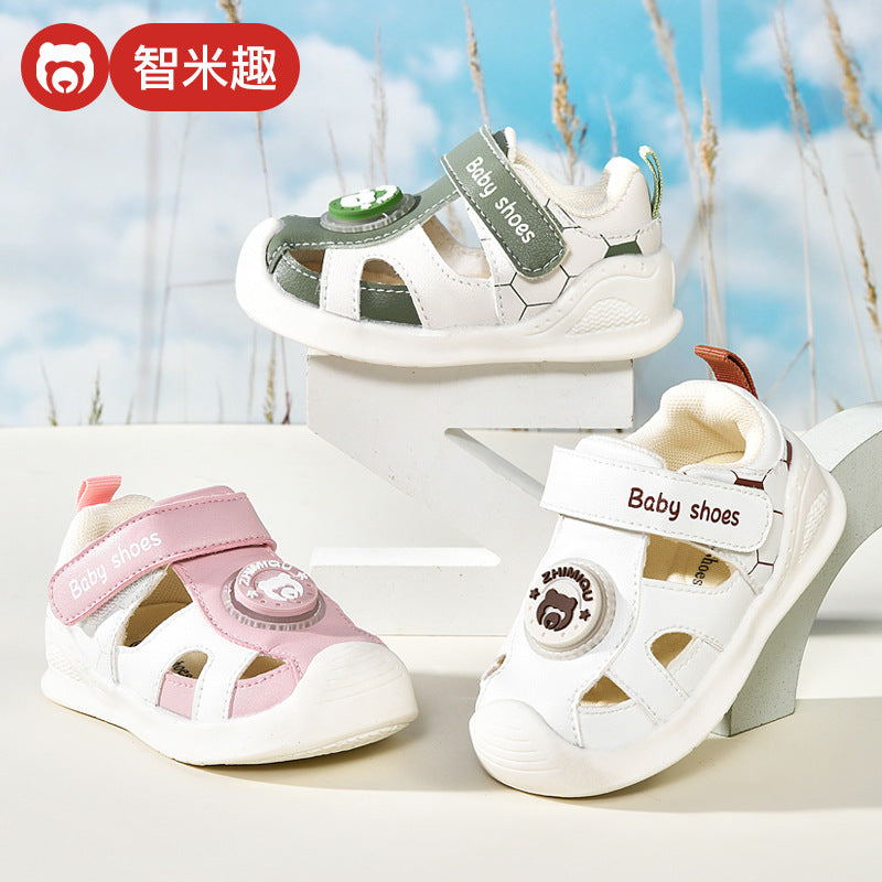 Baby sandals boys summer toddler shoes 0-1-2 years old infant anti-slip soft sole baby and toddler shoes girls baby shoes