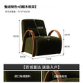 Nanyang medieval wabi casual single chair southeast asia retro vacation sofa living room balcony study armchair accessible luxury