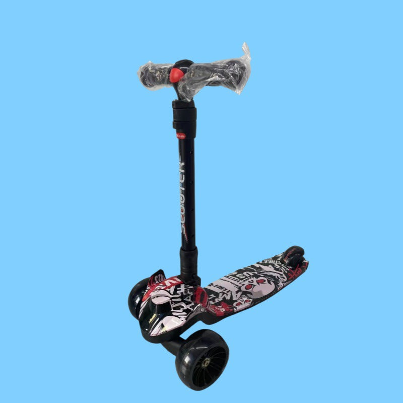 LTECH wholesale children's scooter children's scooter older children's three-wheeled scooter children's four-wheeled children's yo-yo
