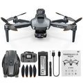 Outdoor hd camera anti-shake obstacle avoidance drone with auto-return, gps positioning, brushless motor, and long-endurance remote control aircraft