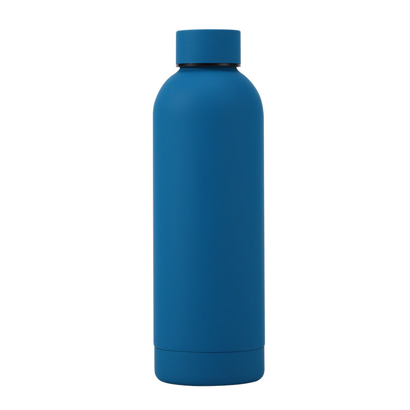 new arrival 304 stainless steel thermos cup large capacity double-layer vacuum small mouth bottle portable car sports water cup