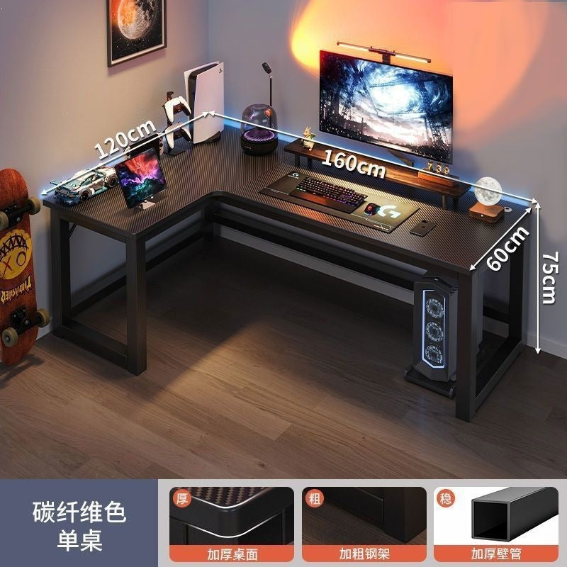 Computer desk desktop home electric competition table and chair bedroom corner office table new chinoiserie large desk student study table